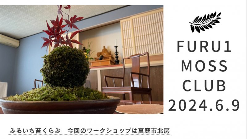 苔ワークショップ開催！！ 真庭市北房の『HOTARU Fes』にてブースを出展しました！！